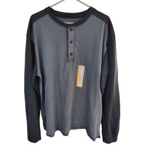 Eddie Bauer Henley Long-Sleeved Men's Shirt SIze XXL